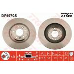 Bremsscheibe Mazda P. Rx-8 03 | DF4970S