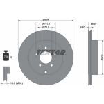 Bremsscheibe Mazda T. Cx-7/Cx-9 07 | 92223603