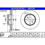 Bremsscheibe Nissan P. Almera/Primera 96 | 24.0122-0179.1