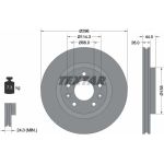 Bremsscheibe Nissan P. Qashqai 1.5-1.6 Dci 13 | 92274203