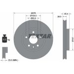 Bremsscheibe Opel P. Astra K 1.0-1.6 15 | 92277103