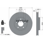 Bremsscheibe Opel P. Vivaro 1.9-2.5 Cdti 01 | 92116005