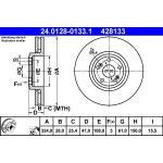 Bremsscheibe Renault P. Espace/Vel Satis 2.0-3.5 V6 02 | 24.0128-0133.1