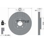 Bremsscheibe Renault P. Koleos 2.0 Dci/2.5 08 | 92222003