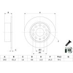 Bremsscheibe | SKODA Octavia 12 | 0 986 479 E00