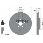 Bremsscheibe Toyota P. Avensis 03- D4D | 92135603