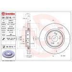 Bremsscheibe VA | HONDA | 09.D218.11