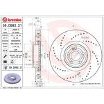 Bremsscheibe VA | MERCEDES GLE 18 | 09.D982.21