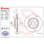 Bremsscheibe VA | NISSAN Navara RENAULT Alaskan 15 | 09.D619.11