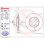 Bremsscheibe VA | RENAULT | 09.C655.11