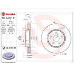 Bremsscheibe VA | TOYOTA | 09.D417.11