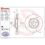 Bremsscheibe VA | VOLVO | 09.D250.11