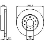 Bremsscheibe VA | VOLVO 740,760 86 | 0 986 478 283