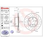 Bremsscheibe VA Xtra | BMW1, 3, 4 11 | 09.C114.1X