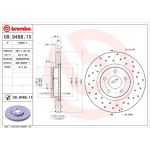 Bremsscheibe VA Xtra | FORD Focus,Kuga,VOLVO C30,S40 03 | 09.9468.1X