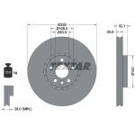 Bremsscheibe Volvo P. Xc60 08 | 92196303