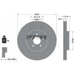 Bremsscheibe Vw P. A4/A5/Q5 2.0-3.2 Fsi Quattro 07 | 92160205