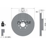 Bremsscheibe Vw Passat 05-/Sharan 10 | 92120505