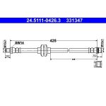 Bremsschlauch | 24.5111-0426.3