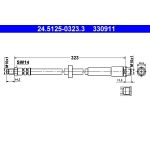 Bremsschlauch | 24.5125-0323.3