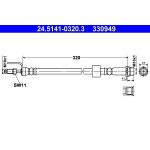 Bremsschlauch | 24.5141-0320.3