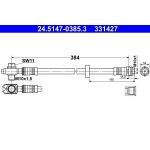 Bremsschlauch | 24.5147-0385.3