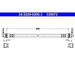 Bremsschlauch | 24.5229-0200.3