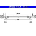 Bremsschlauch | 24.5237-0183.3