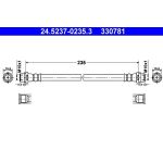 Bremsschlauch | 24.5237-0235.3