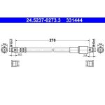 Bremsschlauch | 24.5237-0273.3