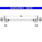 Bremsschlauch | 83.6212-0160.3