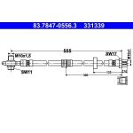 Bremsschlauch | 83.7847-0556.3