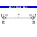 Bremsschlauch | 83.7849-0243.3