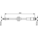 Bremsschlauch | ALFA,FIAT | 1987481543