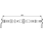 Bremsschlauch | AUDI A6,A7 | 1987481691