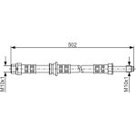 Bremsschlauch | BMW 3 Serie | 1987476971