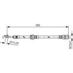 Bremsschlauch | CHEVROLET,DAEWOO | 1987481385