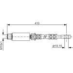 Bremsschlauch | CHEVROLET,OPEL | 1987476805