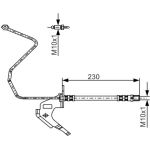 Bremsschlauch | CHEVROLET,OPEL | 1987481162