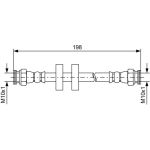 Bremsschlauch | CITROEN,FIAT,PEUGEOT | 1987481581