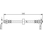 Bremsschlauch HA | FORD Transit,Tourneo 02 | 1987481168