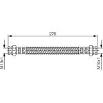 Bremsschlauch | HYUNDAI Getz | 1987476850