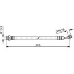 Bremsschlauch | HYUNDAI,KIA | 1987481456