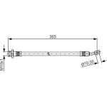 Bremsschlauch | HYUNDAI,KIA | 1987481499