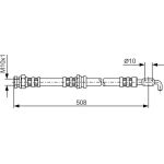 Bremsschlauch | MAZDA,FORD | 1987476733