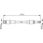 Bremsschlauch | MERCEDES A,B-Klasse | 1987481674