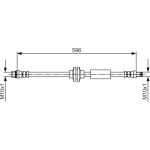 Bremsschlauch | OPEL | 1987481708