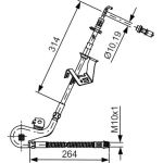 Bremsschlauch | PEUGEOT,CITROEN | 1987481428