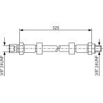 Bremsschlauch | RENAULT 12, 16, 15 | 1987476130