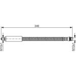 Bremsschlauch | RENAULT Clio II | 1987476859